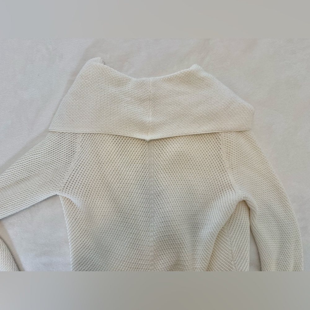 Ann Taylor Knit Long Open Drape Cardigan - size Large - Excellent Condition - Picture 6 of 9